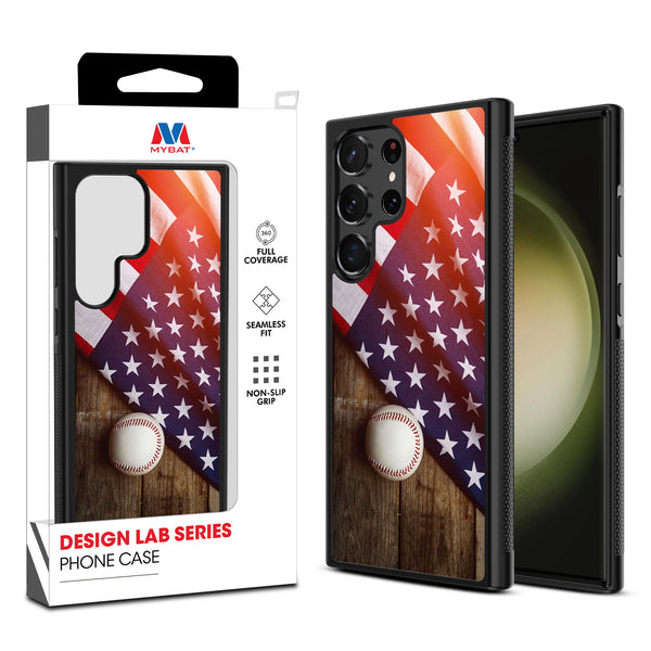 MyBat Design Lab Series Case for Samsung Galaxy S24 Ultra - Patriotic Pitch - MSS24UCSLESM172-1.jpg
