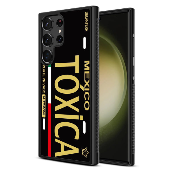 MyBat Design Lab Series Case for Samsung Galaxy S24 Ultra - Toxica Black - MSS24UCSLESM173-2.jpg