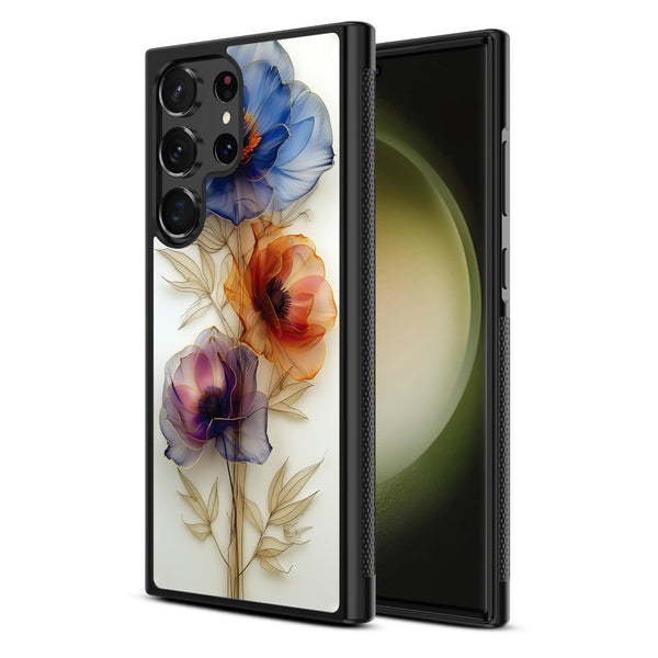 MyBat Design Lab Series Case for Samsung Galaxy S24 Ultra - Pressed Flowers - MSS24UCSLESM185-2.jpg