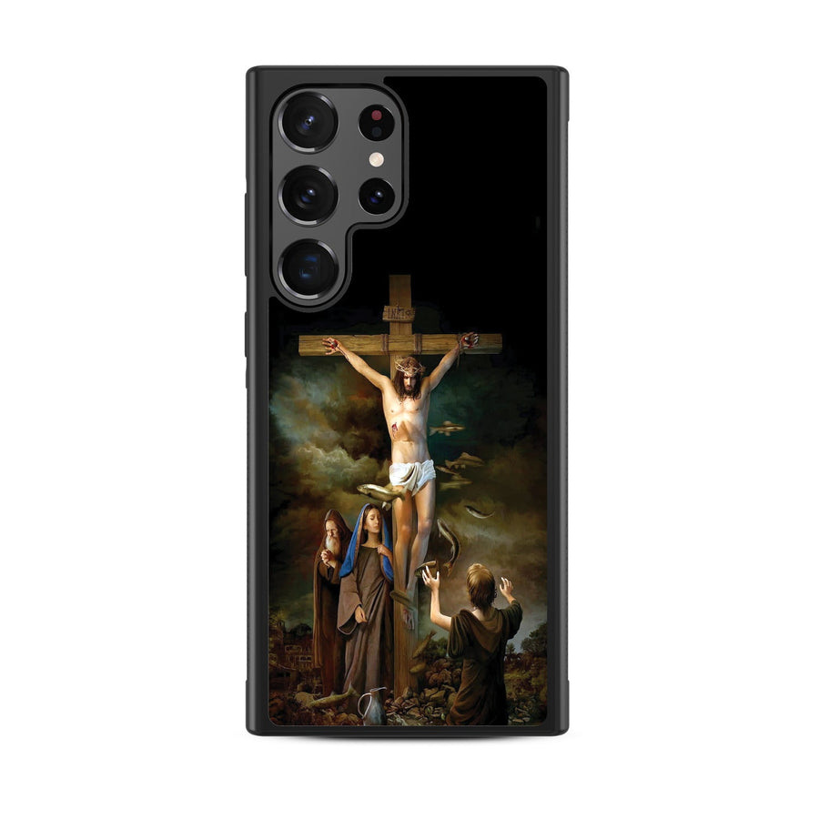 MyBat Design Lab Series Case for Samsung Galaxy S24 Ultra - Jesus on the Cross