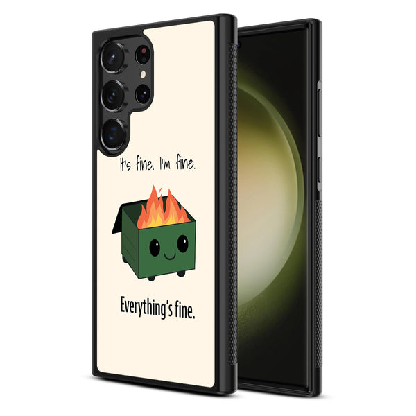 MyBat Design Lab Series Case for Samsung Galaxy S24 Ultra - Dumpster Fire - MSS24UCSLESM255-2.jpg