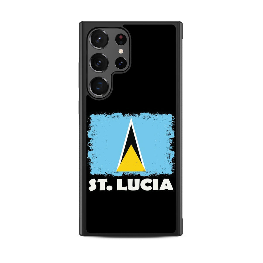 MyBat Design Lab Series Case for Samsung Galaxy S24 Ultra - St. Lucia Flag - MSS24UCSLESM262-3.jpg