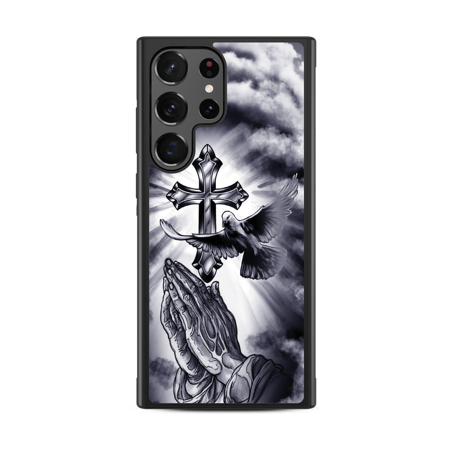 MyBat Design Lab Series Case for Samsung Galaxy S24 Ultra - Faithful Prayer