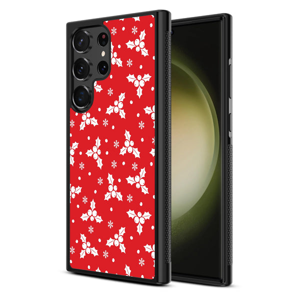 MyBat Design Lab Series Case for Samsung Galaxy S24 Ultra - Merry Mistletoe - MSS24UCSLESM290-2.jpg
