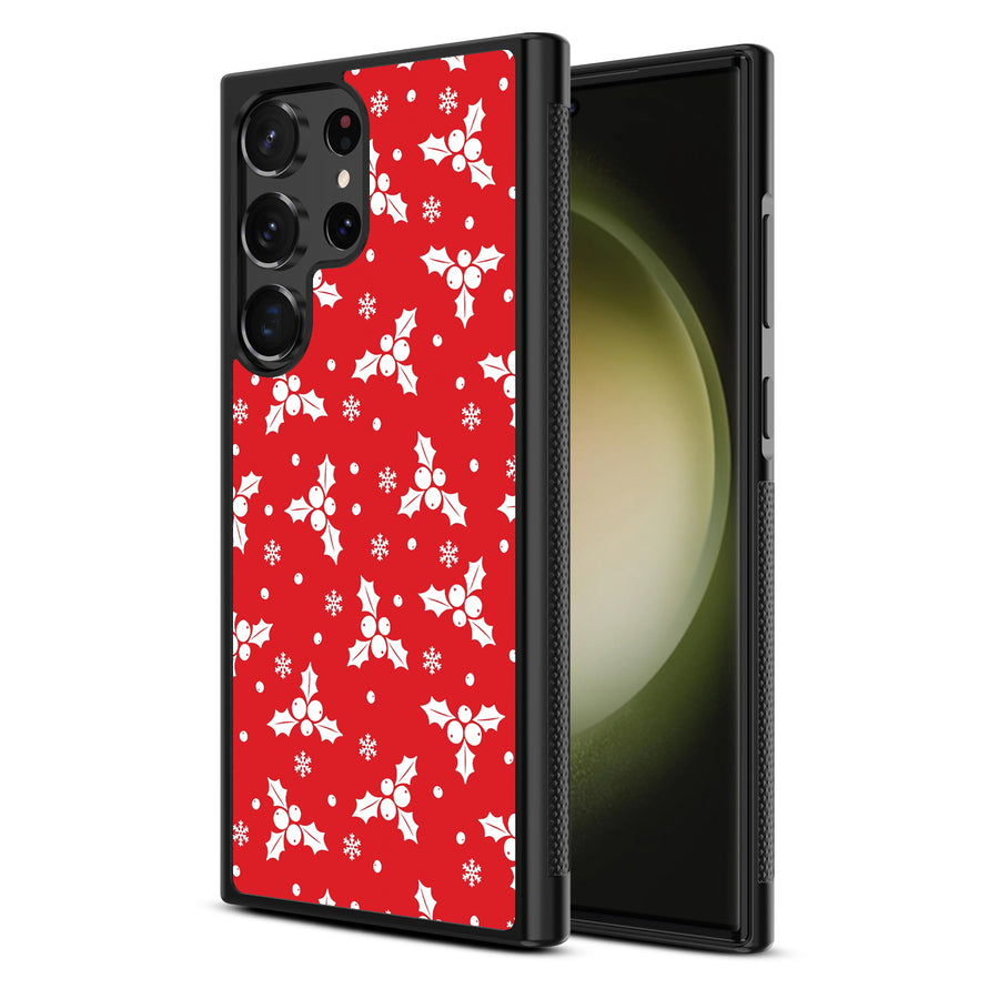 MyBat Design Lab Series Case for Samsung Galaxy S24 Ultra - Merry Mistletoe - MSS24UCSLESM290-2.jpg