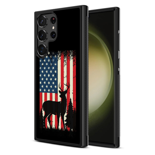 MyBat Design Lab Series Case for Samsung Galaxy S24 Ultra - Stars, Stripes and Stags - MSS24UCSLESM319-2.jpg