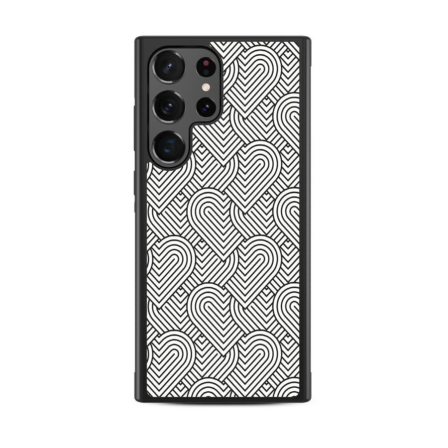 MyBat Design Lab Series Case for Samsung Galaxy S24 Ultra - Hearts Aligned - MSS24UCSLESM331-3.jpg