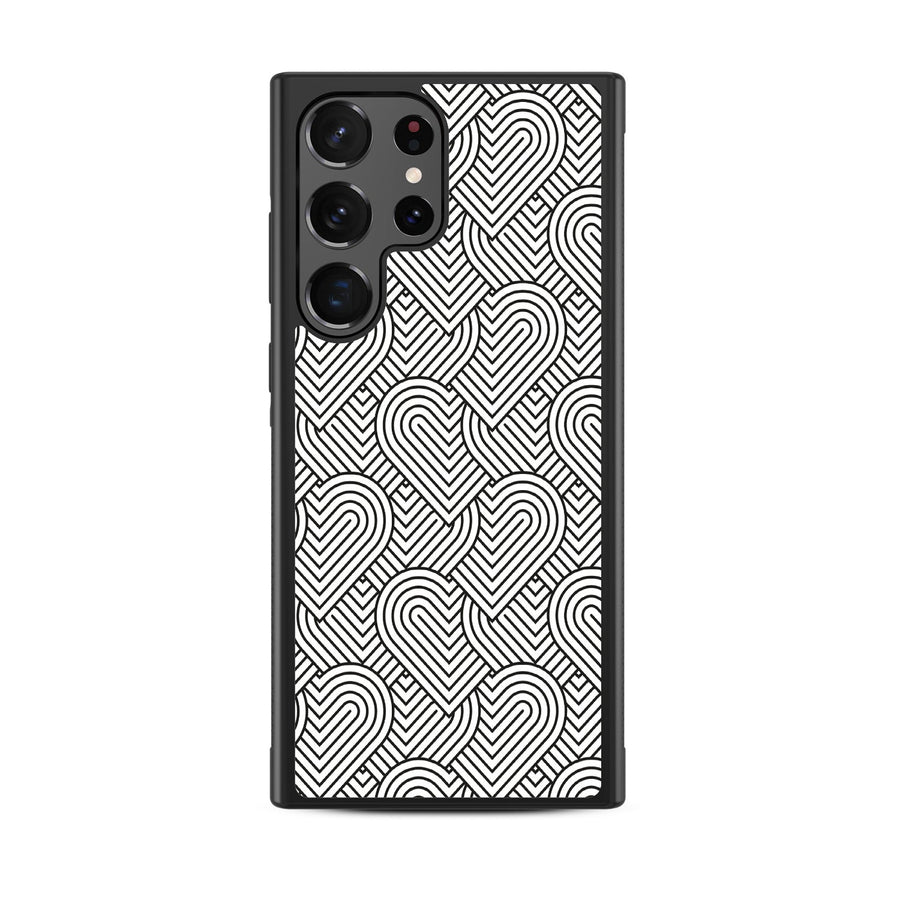 MyBat Design Lab Series Case for Samsung Galaxy S24 Ultra - Hearts Aligned
