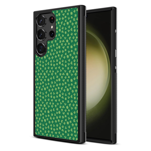 MyBat Design Lab Series Case for Samsung Galaxy S24 Ultra - Lucky Clover - MSS24UCSLESM466-2.jpg