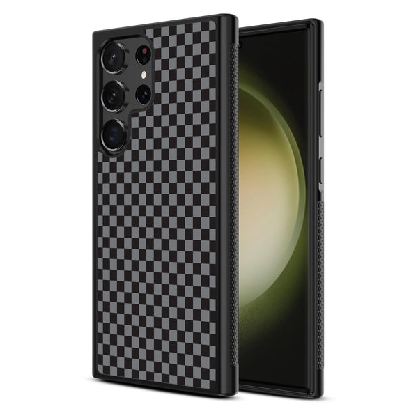 MyBat Design Lab Series Case for Samsung Galaxy S24 Ultra - Tuxedo Check - MSS24UCSLESM477-2.jpg