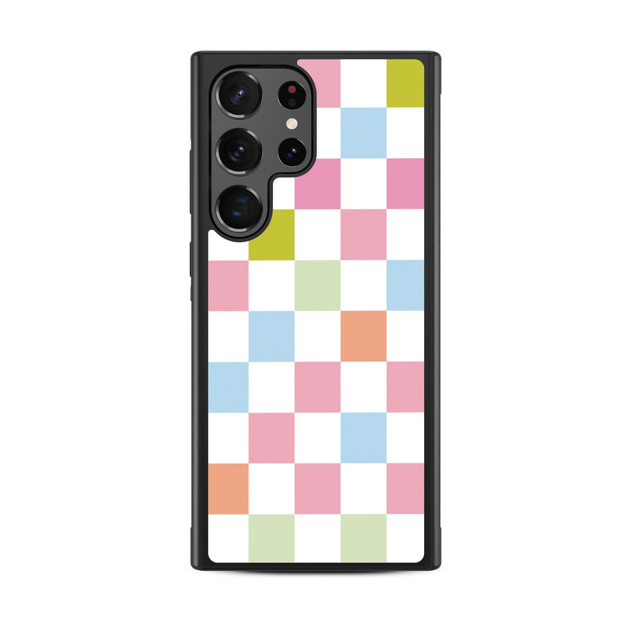 MyBat Design Lab Series Case for Samsung Galaxy S24 Ultra - Pastel Check - MSS24UCSLESM480-3.jpg