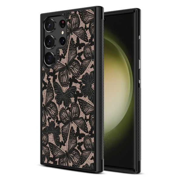 MyBat Design Lab Series Case for Samsung Galaxy S24 Ultra - Midnight Monarch - MSS24UCSLESM488-2.jpg