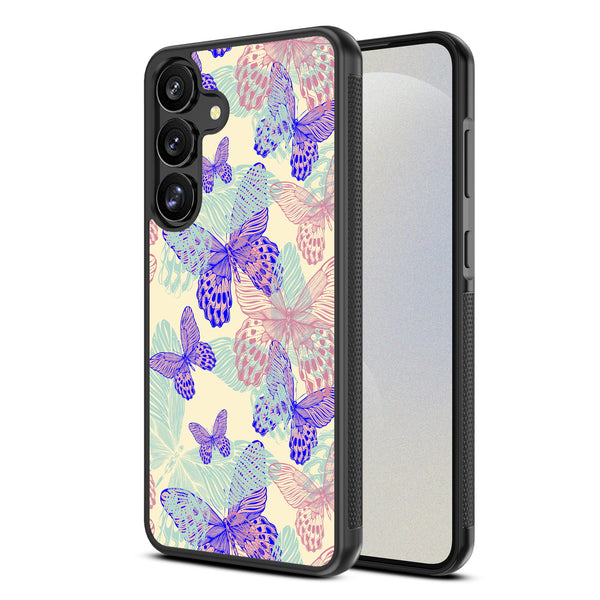 MyBat Design Lab Series Case for Samsung Galaxy S25 - Butterflies - MSS25CSLESM019-2.jpg