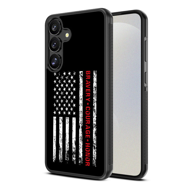MyBat Design Lab Series Case for Samsung Galaxy S25 - Firefighter Flag - MSS25CSLESM041-2.jpg