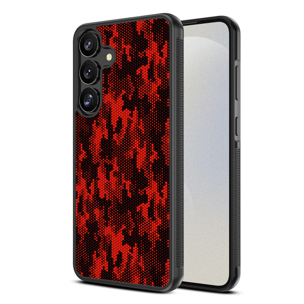 MyBat Design Lab Series Case for Samsung Galaxy S25 - Red Digital Camouflage - MSS25CSLESM086-2.jpg
