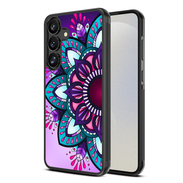 MyBat Design Lab Series Case for Samsung Galaxy S25 - Flower Mandala - MSS25CSLESM112-2.jpg