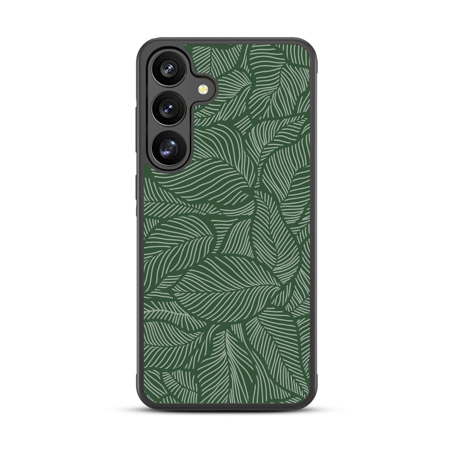 MyBat Design Lab Series Case for Samsung Galaxy S25 - Leaves