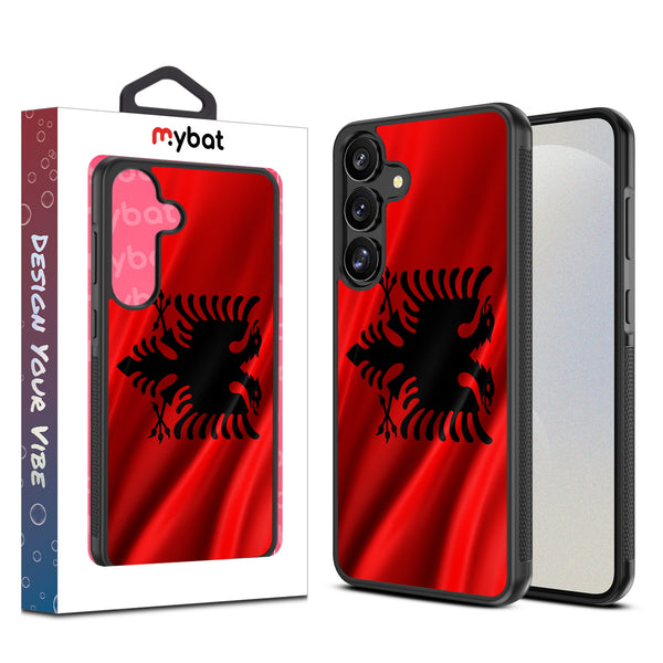 MyBat Design Lab Series Case for Samsung Galaxy S25 - Albania Flag - MSS25CSLESM140-1.jpg