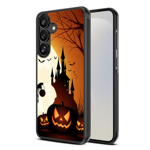 MyBat Design Lab Series Case for Samsung Galaxy S25 - Spooky Pumpkin Patch - MSS25CSLESM163-2.jpg