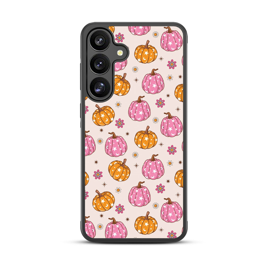MyBat Design Lab Series Case for Samsung Galaxy S25 - Groovy Pumpkin Patch