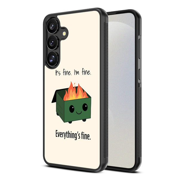 MyBat Design Lab Series Case for Samsung Galaxy S25 - Dumpster Fire - MSS25CSLESM255-2.jpg