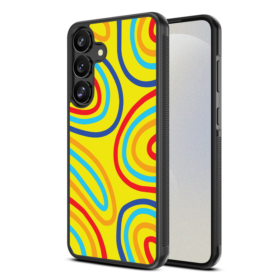 MyBat Design Lab Series Case for Samsung Galaxy S25 – Rainbow Waves - MSS25CSLESM499-2.jpg