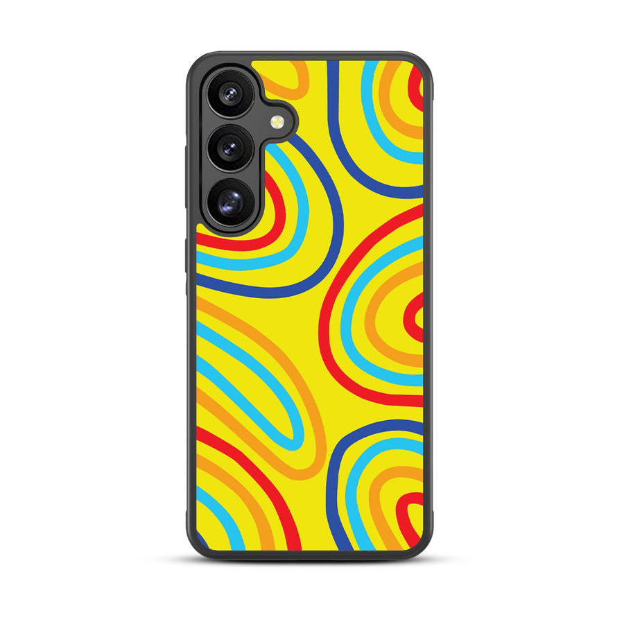 MyBat Design Lab Series Case for Samsung Galaxy S25 – Rainbow Waves - MSS25CSLESM499-3.jpg