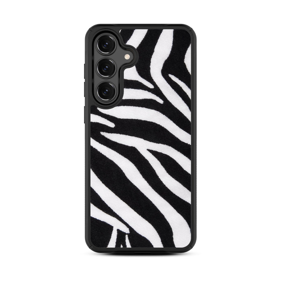 MyBat Design Lab Series Case for Samsung Galaxy S25 Fan Edition - Zebra Print