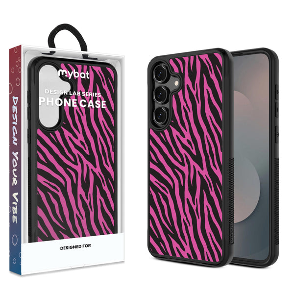 MyBat Design Lab Series Case for Samsung Galaxy S25 Fan Edition - Pink Zebra Print - MSS25FECSLESMP010-1.jpg
