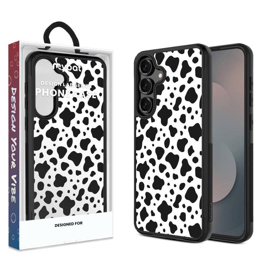 MyBat Design Lab Series Case for Samsung Galaxy S25 Fan Edition - Original Cow Print