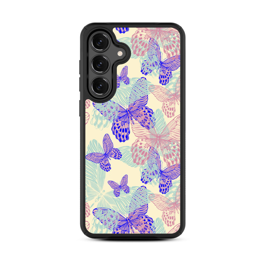 MyBat Design Lab Series Case for Samsung Galaxy S25 Fan Edition - Butterflies - MSS25FECSLESMP019-3.jpg
