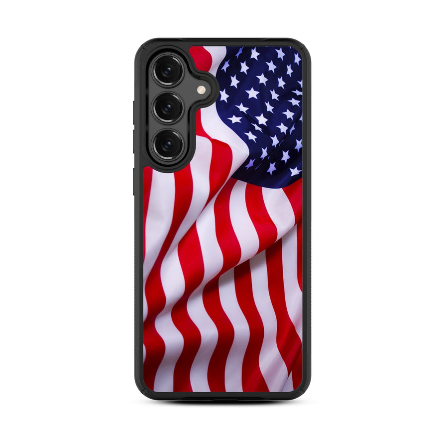 MyBat Design Lab Series Case for Samsung Galaxy S25 Fan Edition - Stars & Stripes