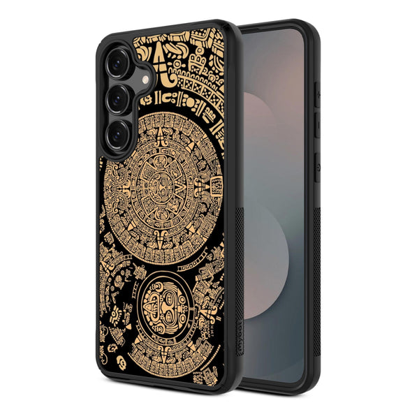 MyBat Design Lab Series Case for Samsung Galaxy S25 Fan Edition - Mayan Calendar - MSS25FECSLESMP052-2.jpg