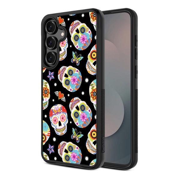 MyBat Design Lab Series Case for Samsung Galaxy S25 Fan Edition - Day of the Dead - MSS25FECSLESMP056-2.jpg