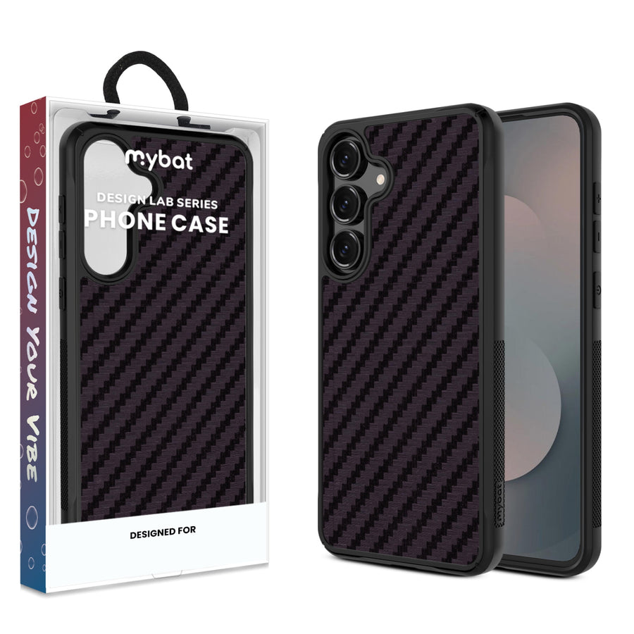 MyBat Design Lab Series Case for Samsung Galaxy S25 Fan Edition - Carbon Fiber - MSS25FECSLESMP083-1.jpg