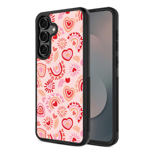 MyBat Design Lab Series Case for Samsung Galaxy S25 Fan Edition - Beaming Love - MSS25FECSLESMP095-2.jpg