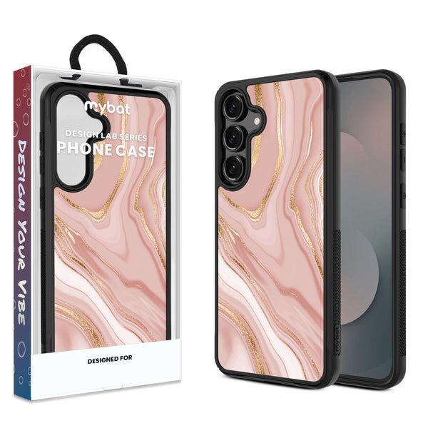 MyBat Design Lab Series Case for Samsung Galaxy S25 Fan Edition - Pink Marble - MSS25FECSLESMP107-1.jpg