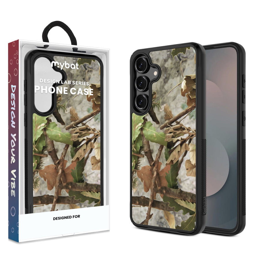 MyBat Design Lab Series Case for Samsung Galaxy S25 Fan Edition - Forest Camouflage