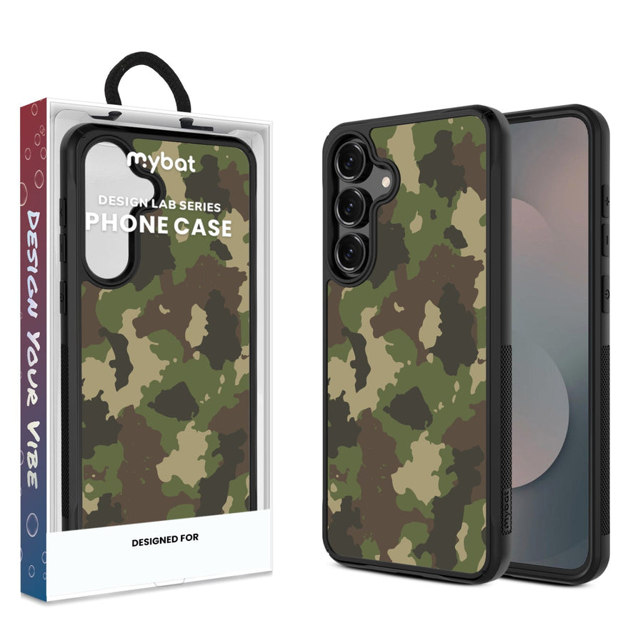 MyBat Design Lab Series Case for Samsung Galaxy S25 Fan Edition - Army Camouflage