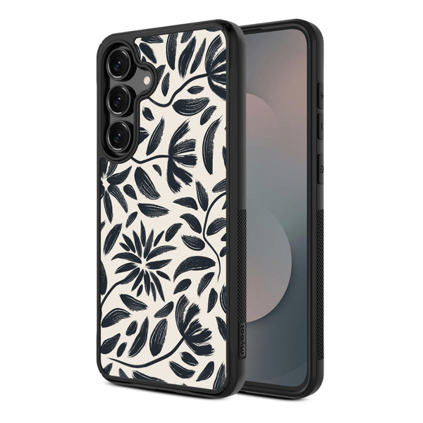 MyBat Design Lab Series Case for Samsung Galaxy S25 Fan Edition - Vintage Floral - MSS25FECSLESMP124-2.jpg