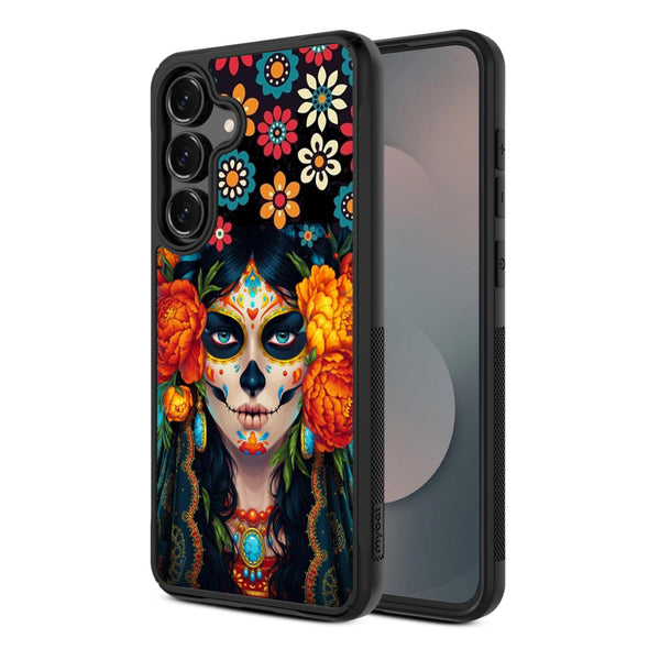 MyBat Design Lab Series Case for Samsung Galaxy S25 Fan Edition - Dia De Los Muertos - MSS25FECSLESMP167-2.jpg