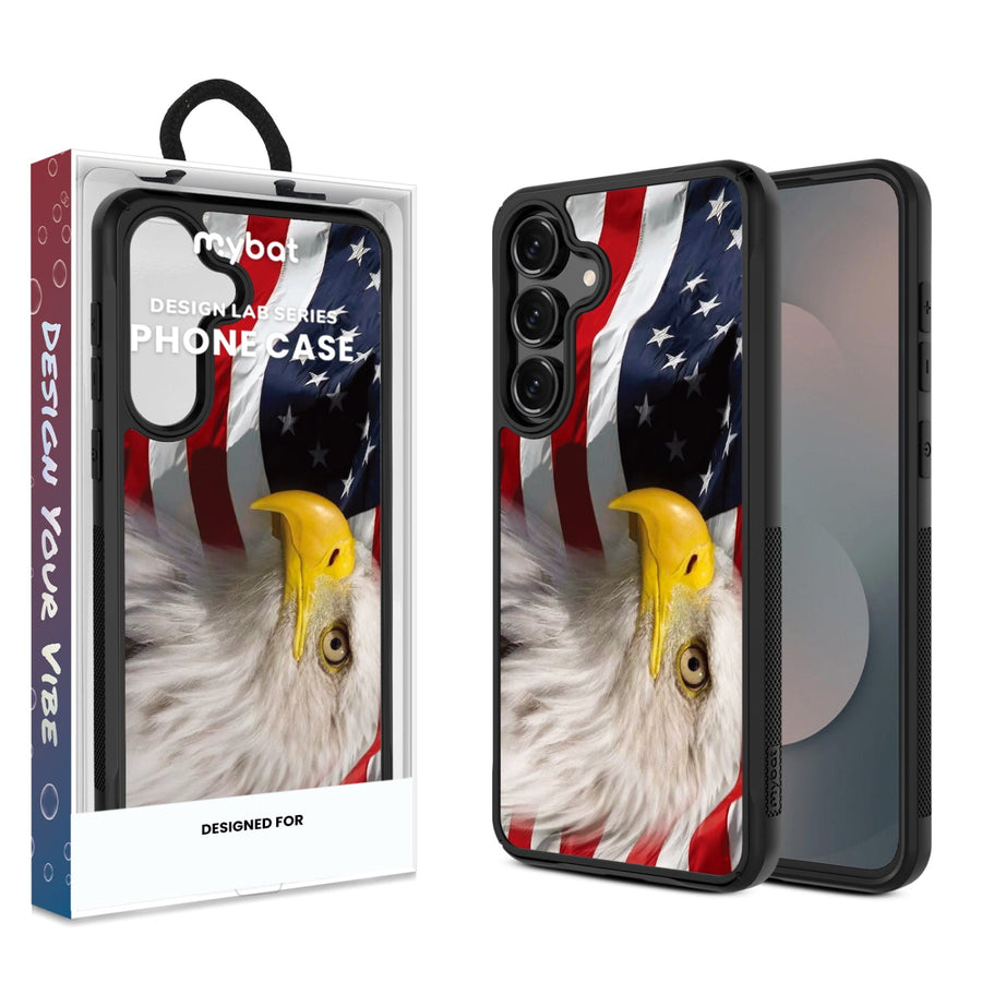 MyBat Design Lab Series Case for Samsung Galaxy S25 Fan Edition - Soaring with Liberty