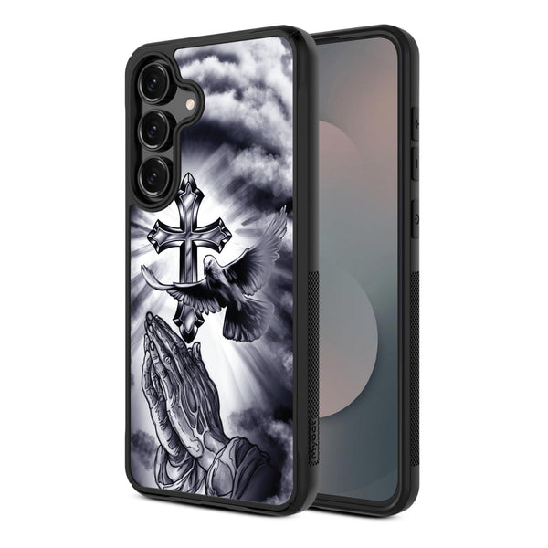 MyBat Design Lab Series Case for Samsung Galaxy S25 Fan Edition - Faithful Prayer - MSS25FECSLESMP268-2.jpg