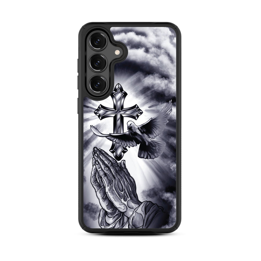 MyBat Design Lab Series Case for Samsung Galaxy S25 Fan Edition - Faithful Prayer