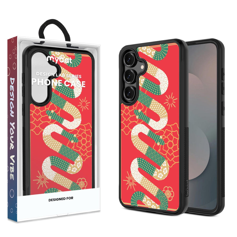 MyBat Design Lab Series Case for Samsung Galaxy S25 Fan Edition - Year of the Snake