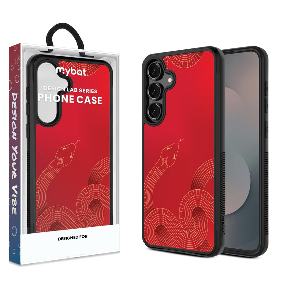 MyBat Design Lab Series Case for Samsung Galaxy S25 Fan Edition - Slithering into a New Year