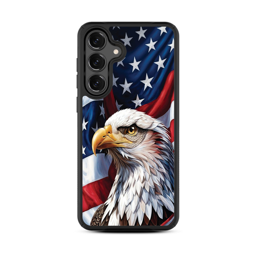 MyBat Design Lab Series Case for Samsung Galaxy S25 Fan Edition - Proud American Eagle - MSS25FECSLESMP362-3.jpg