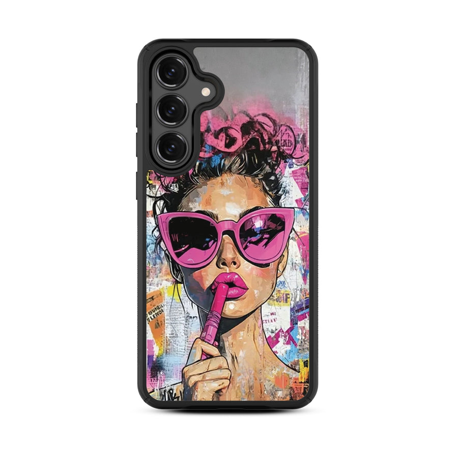 MyBat Design Lab Series Case for Samsung Galaxy S25 Fan Edition - Graffiti Girl - MSS25FECSLESMP383-3.jpg