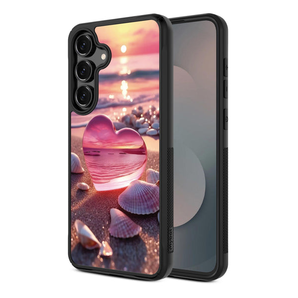MyBat Design Lab Series Case for Samsung Galaxy S25 Fan Edition - Sunset Beach Love - MSS25FECSLESMP384-2.jpg