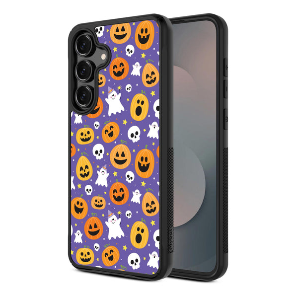 MyBat Design Lab Series Case for Samsung Galaxy S25 Fan Edition - Pumpkin Party - MSS25FECSLESMP404-2.jpg